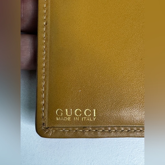 Gucci Vintage Wallet/ Passport Holder - Picture 8 of 16